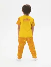 Детская пижама с брюками хлопок / Грузовичок Лёва KapuOrange
