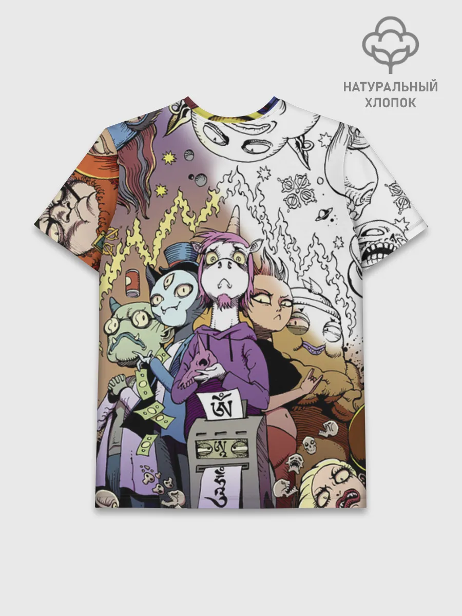 Мужская базовая футболка хлопок / Постер Take My Muffin