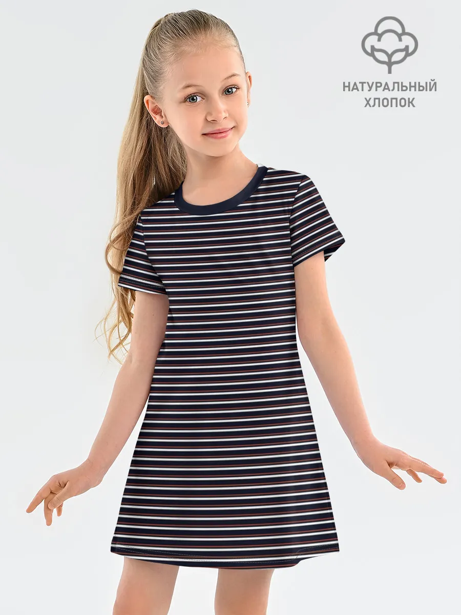 Детское платье хлопок / Дизайн #54188