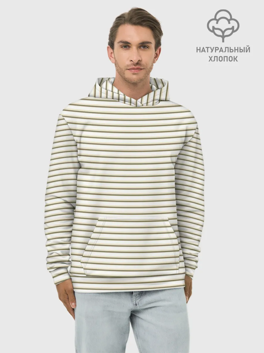 Худи мужской база хлопок / Дизайн #54187