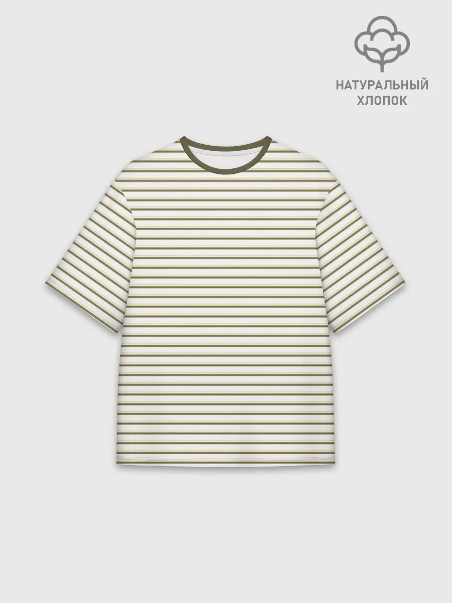 Мужская футболка оверсайз хлопок / Дизайн #54187