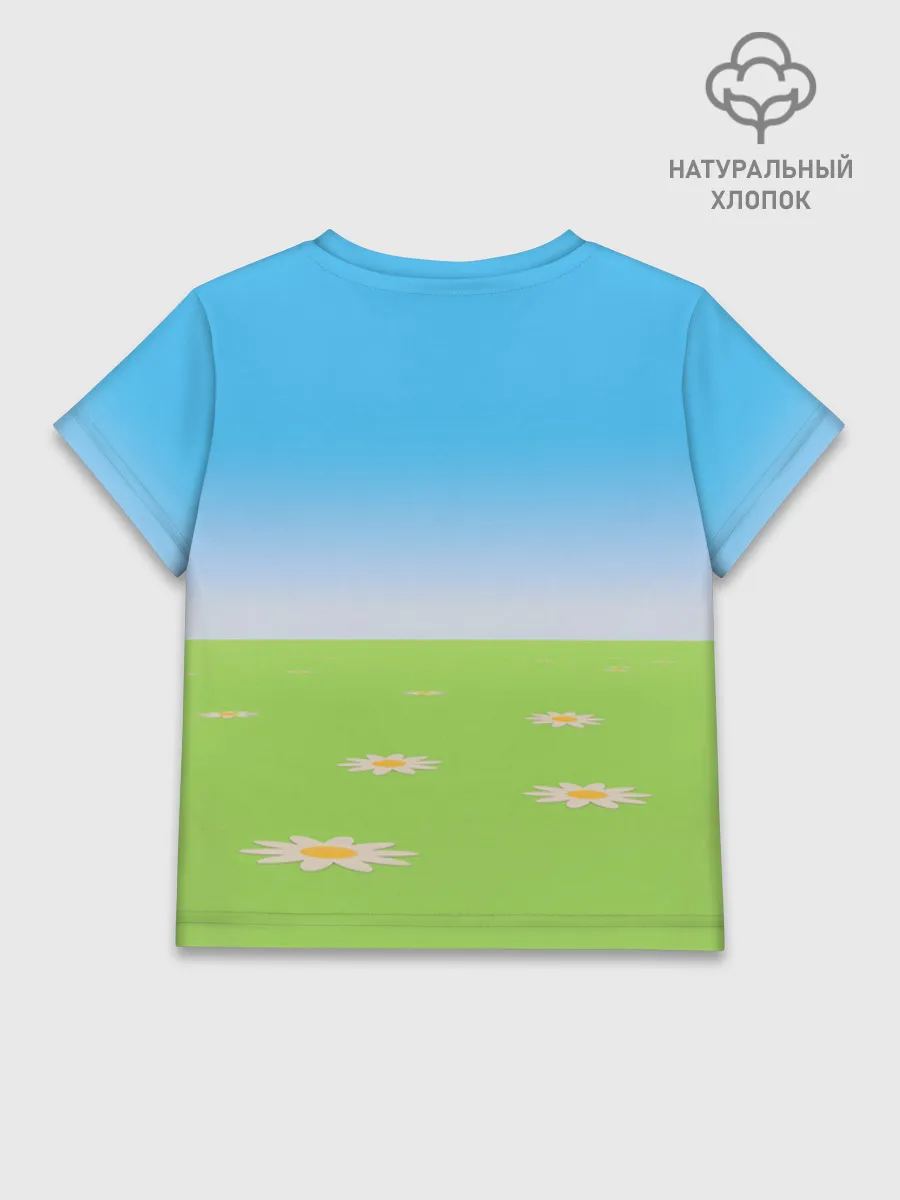 Детская футболка хлопок / Грузовичок Лёва Play