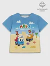 Детская футболка хлопок / Грузовичок Лёва LevaSummer