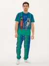 Мужская пижама с брюками / Жил-был пёс BlueGreen