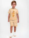 Детская пижама с шортами / P014_ProstokvashenoBeige