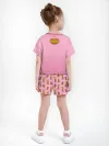 Девочкина пижама с шортами / P014_ОКZoPink