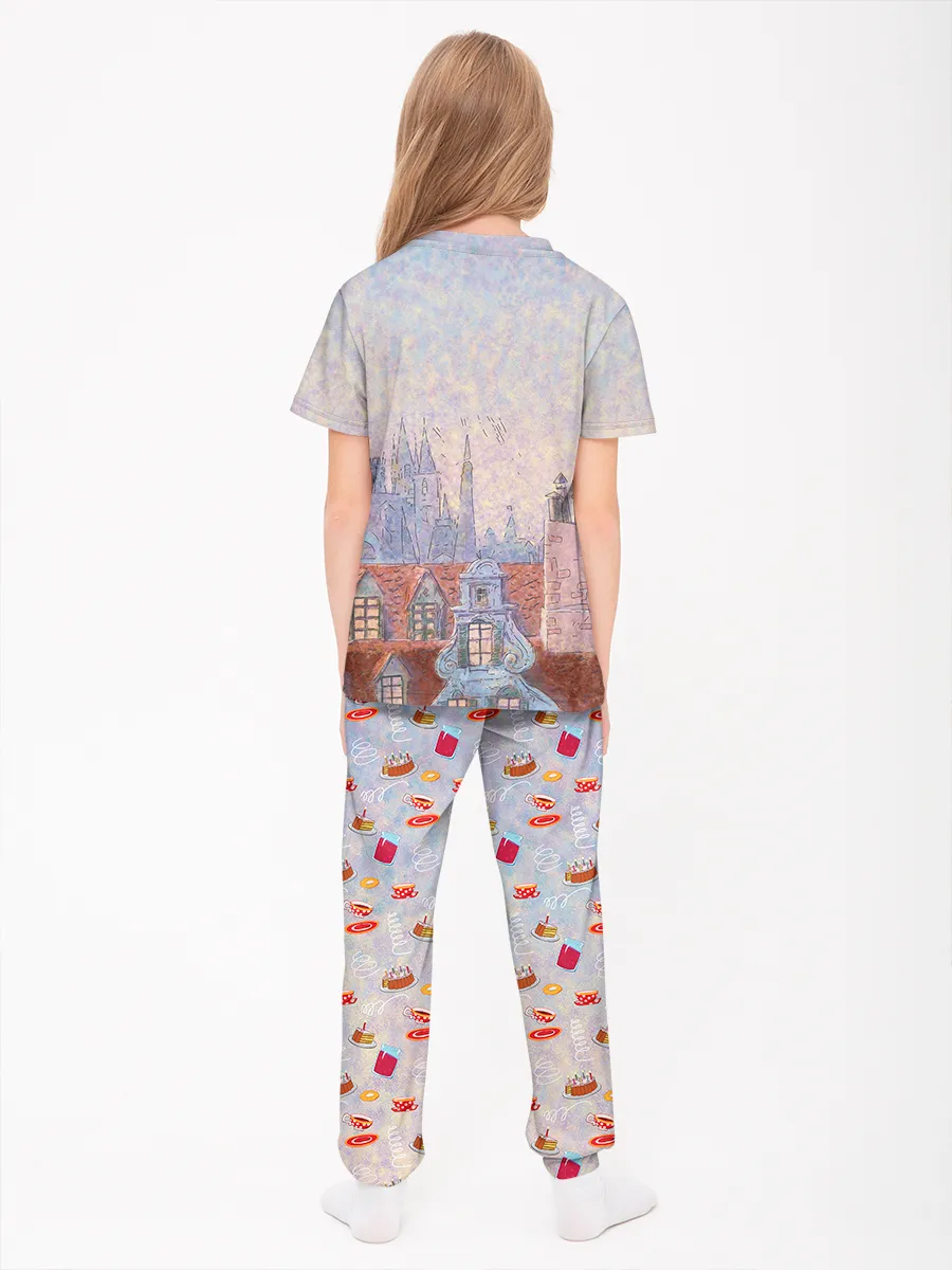 Детская пижама с брюками хлопок / Карлсон Kid