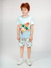 Детская пижама с шортами / Карлсон LightBlue