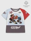 Детская футболка хлопок / Шайбу Шайбу RedBlue