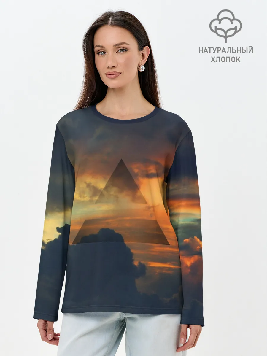 Лонгслив женский. Хлопок / 30 seconds to mars