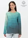 Лонгслив женский. Хлопок / Геометрия