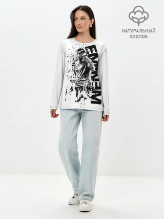 Лонгслив женский. Хлопок / Eminem