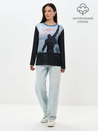 Лонгслив женский. Хлопок / Queen
