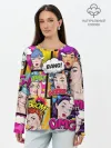 Лонгслив женский. Хлопок / POP ART