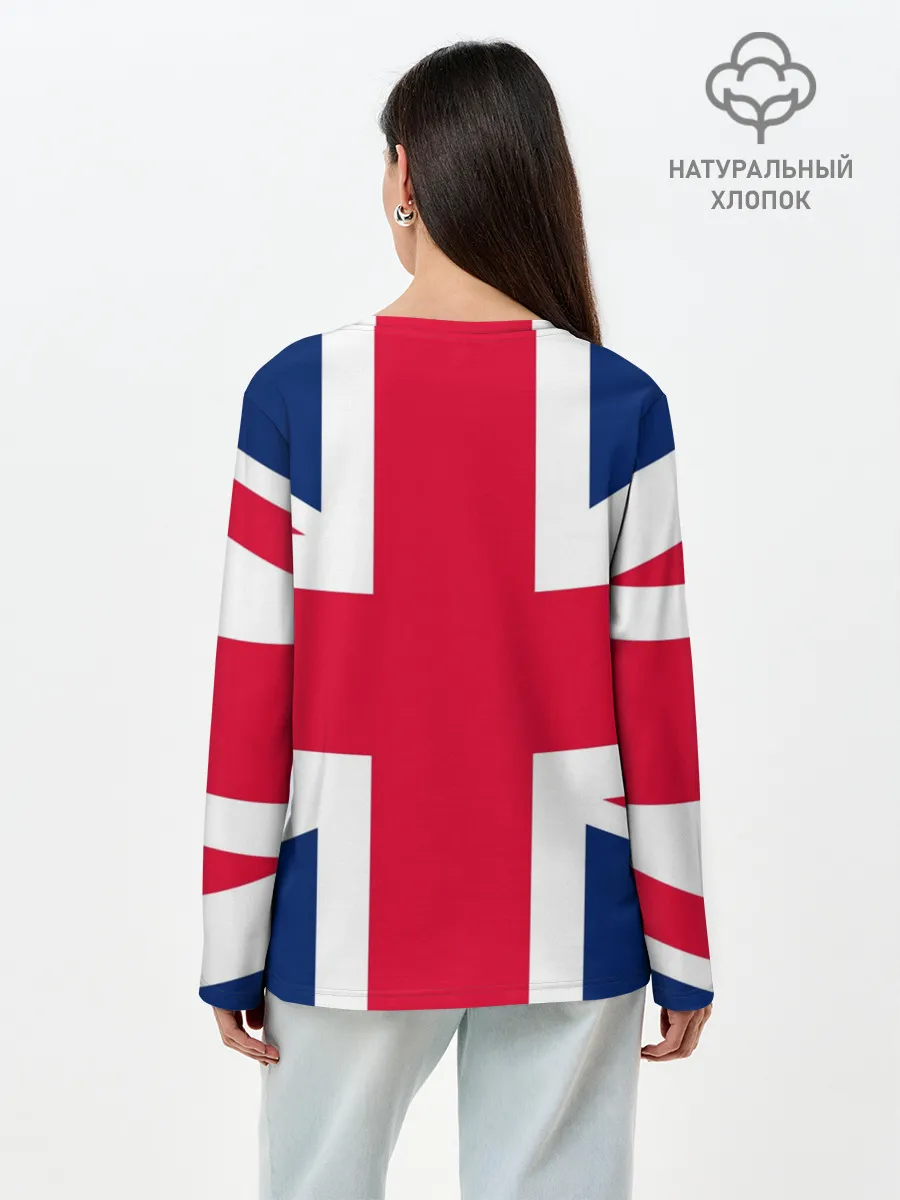 Лонгслив женский. Хлопок / Великобритания