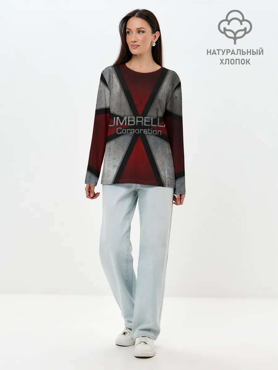 Лонгслив женский. Хлопок / Umbrella corps