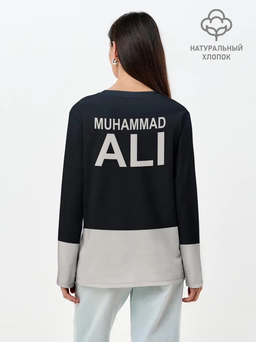 Лонгслив женский. Хлопок / Muhammad Ali