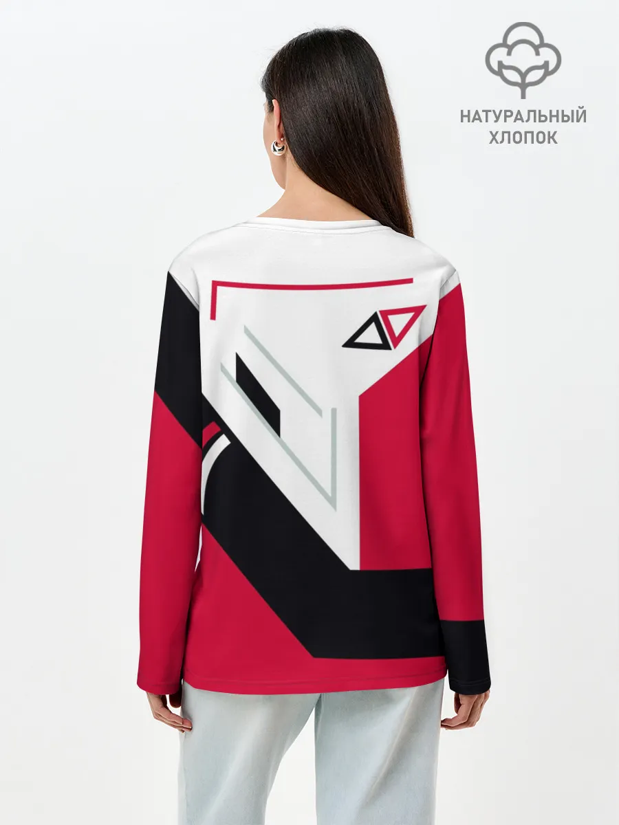 Лонгслив женский. Хлопок / Cyrex