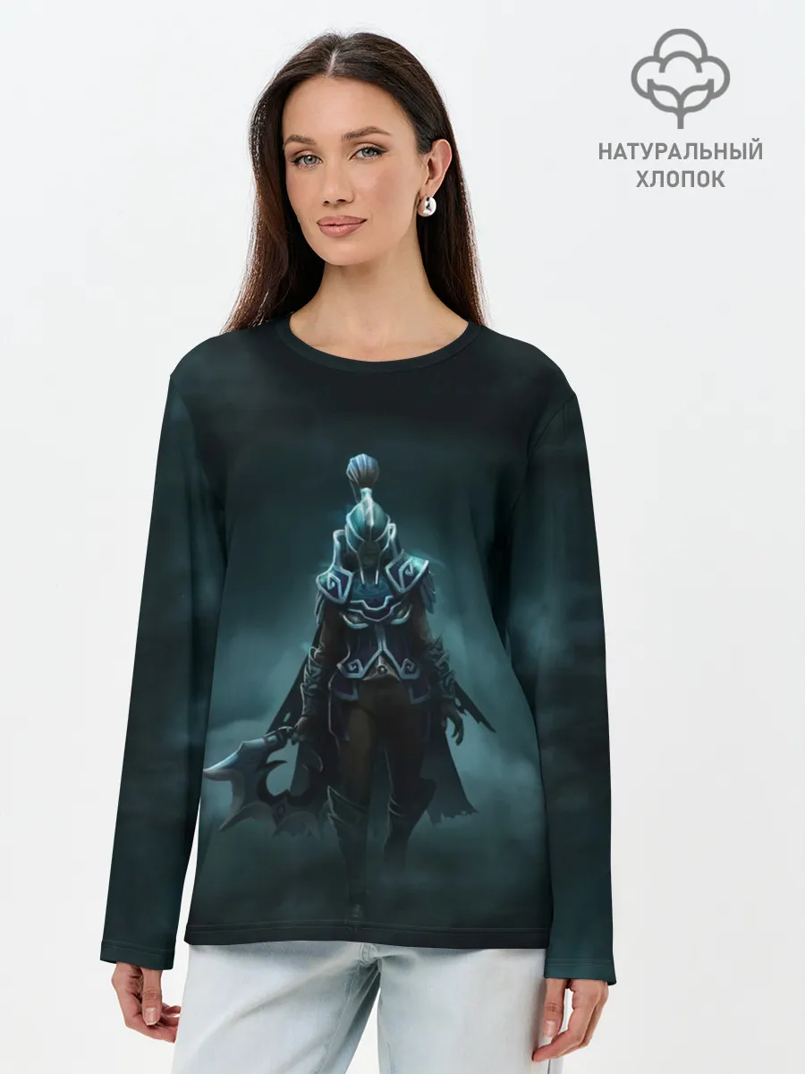 Лонгслив женский. Хлопок / Dota 2 Phantom Assasin
