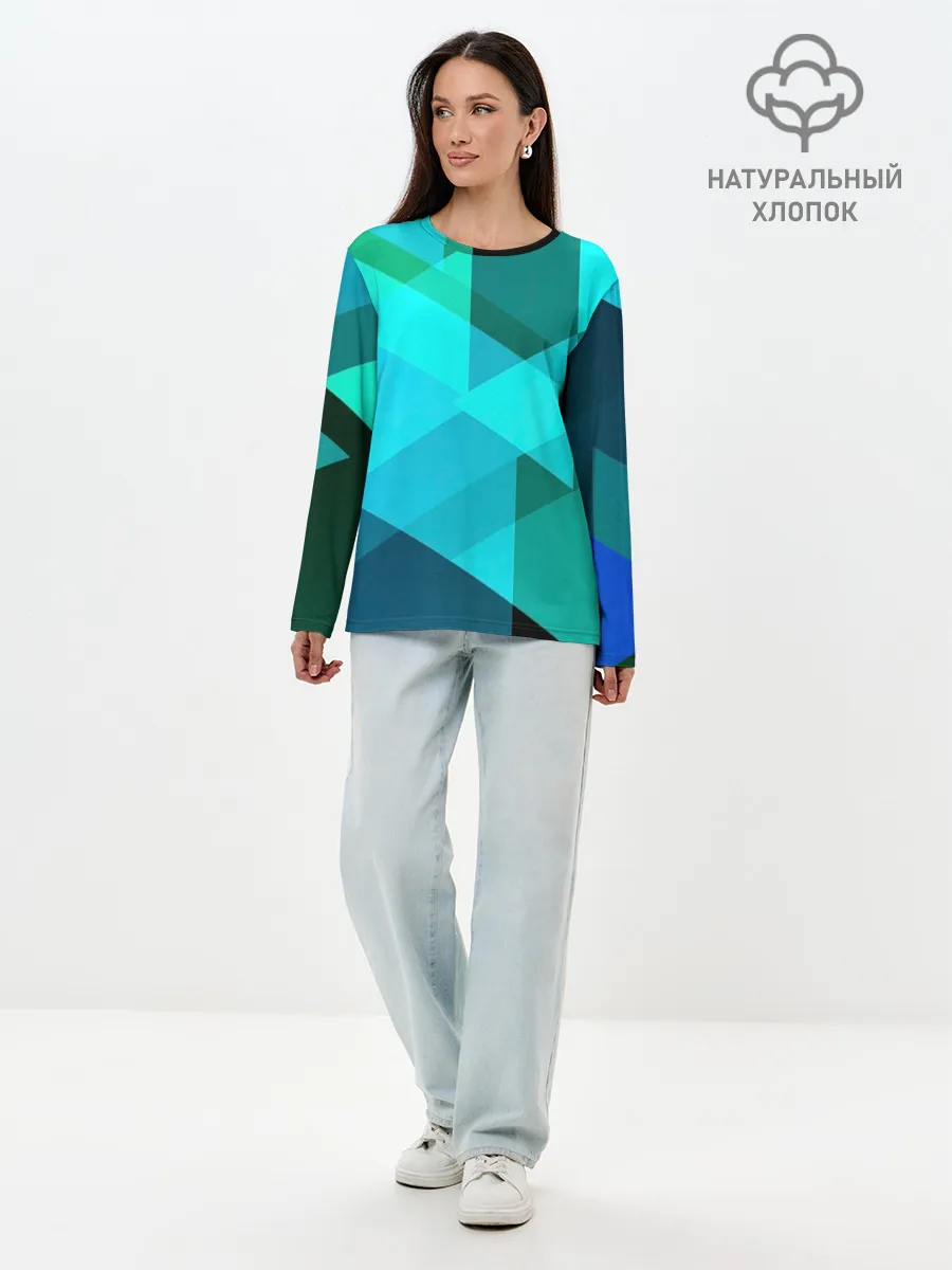 Лонгслив женский. Хлопок / Gorgeous