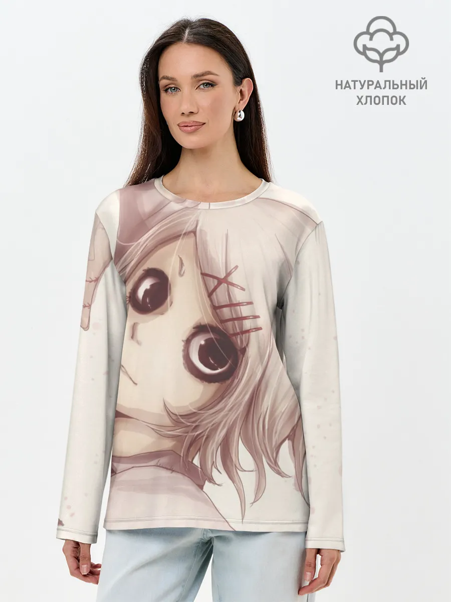 Лонгслив женский. Хлопок / Tokyo Ghoul