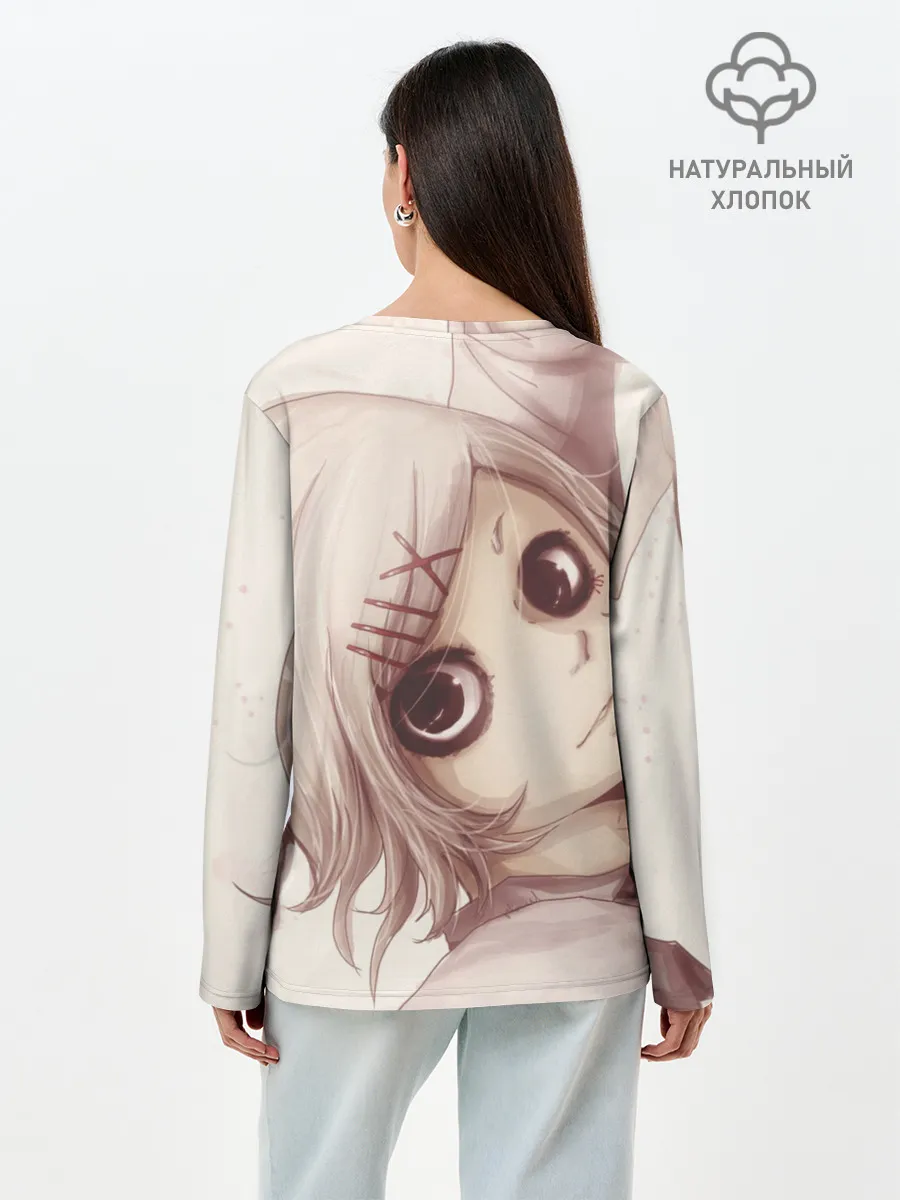 Лонгслив женский. Хлопок / Tokyo Ghoul