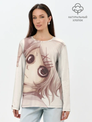 Лонгслив женский. Хлопок / Tokyo Ghoul