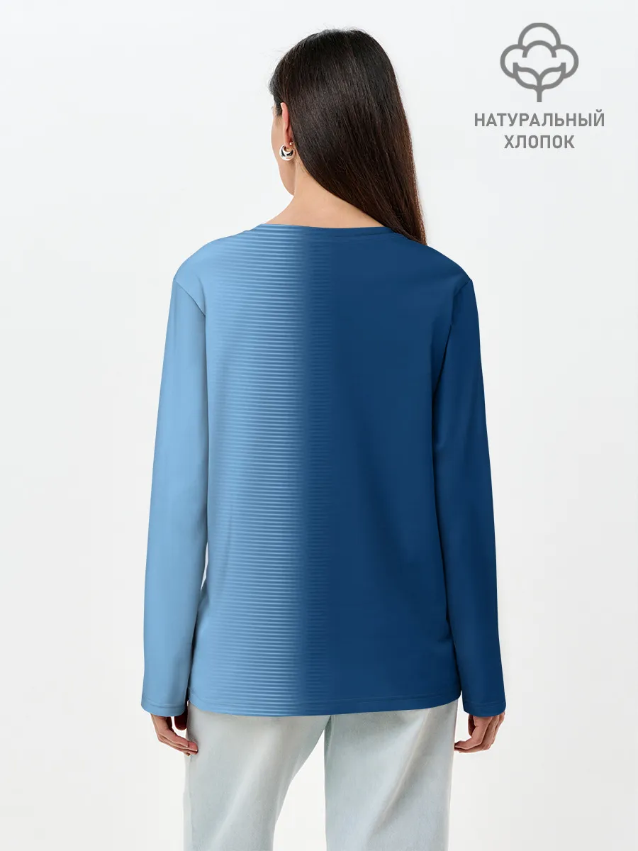 Лонгслив женский. Хлопок / Manchester city 2018 o