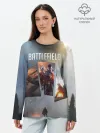 Лонгслив женский. Хлопок / Battlefield 1