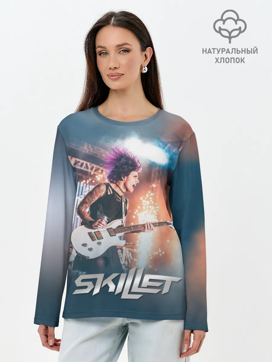 Лонгслив женский. Хлопок / Korey Cooper