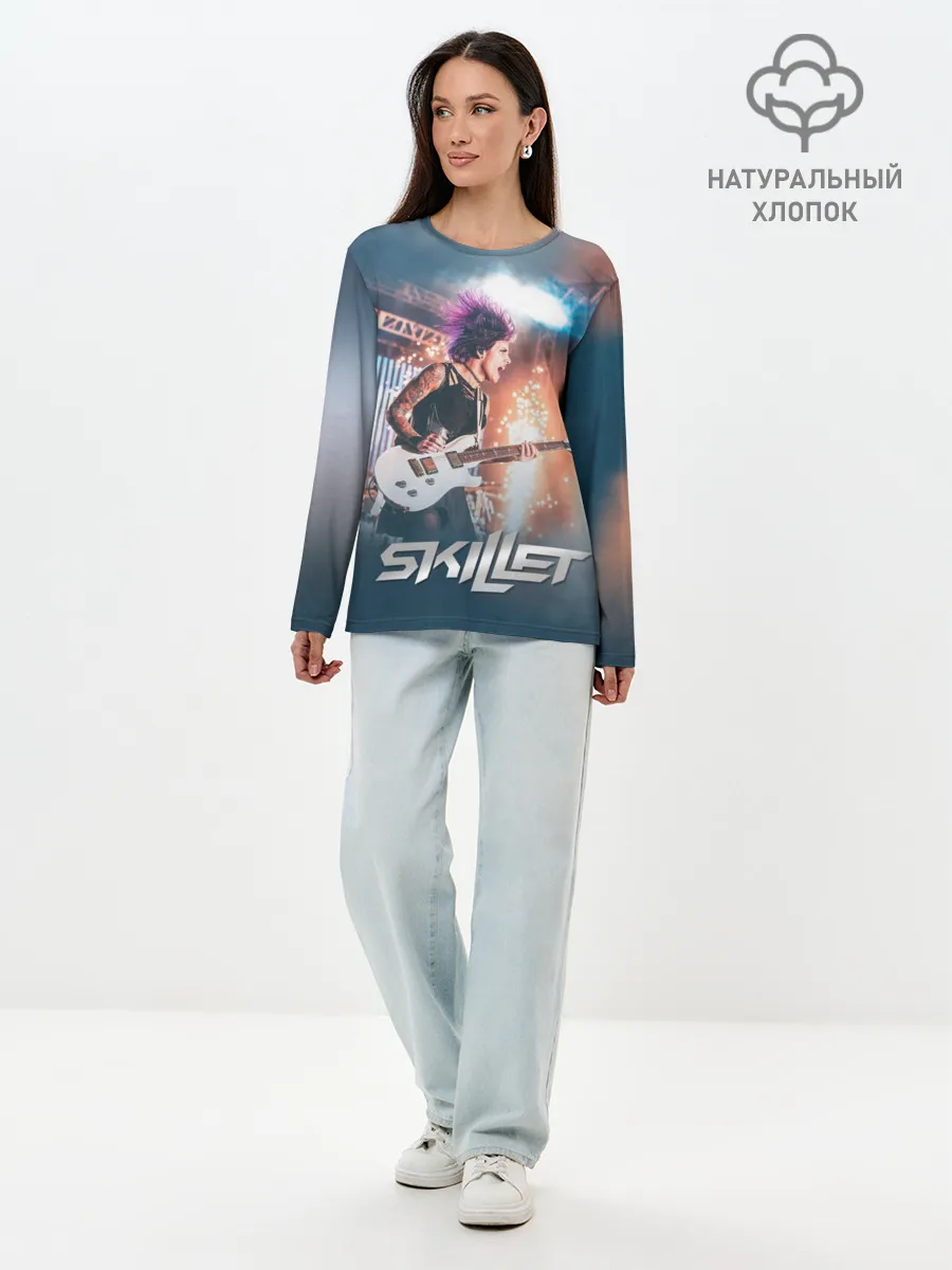 Лонгслив женский. Хлопок / Korey Cooper