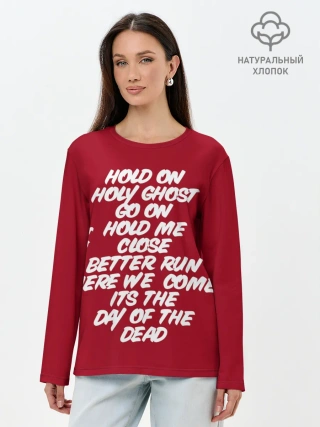 Лонгслив женский. Хлопок / Hollywood Undead