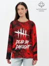 Лонгслив женский. Хлопок / Dead by Daylight