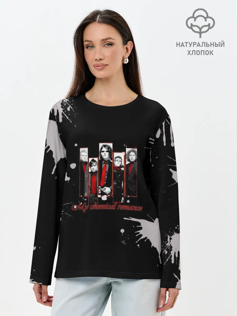 Лонгслив женский. Хлопок / My Chemical Romance