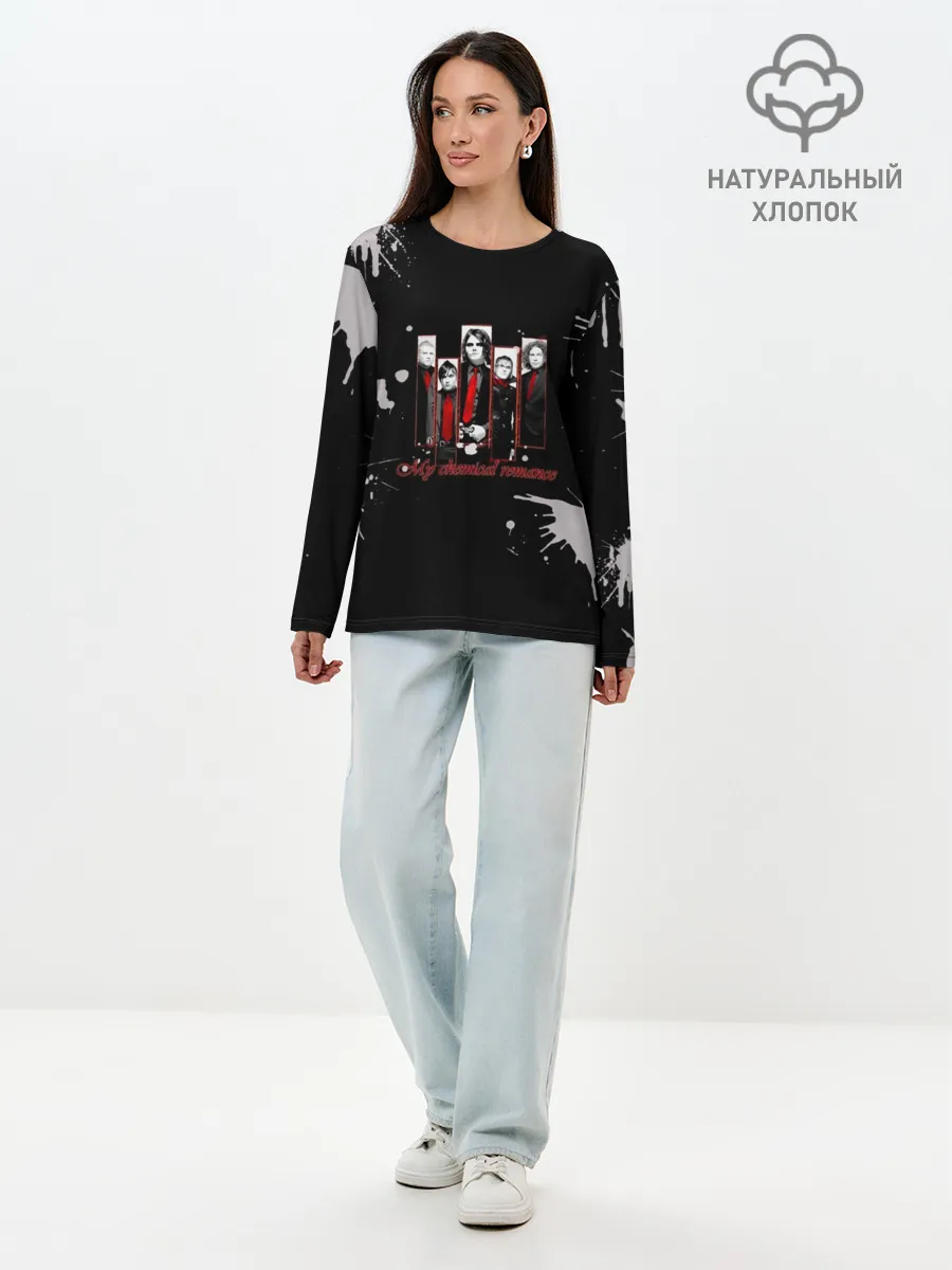 Лонгслив женский. Хлопок / My Chemical Romance