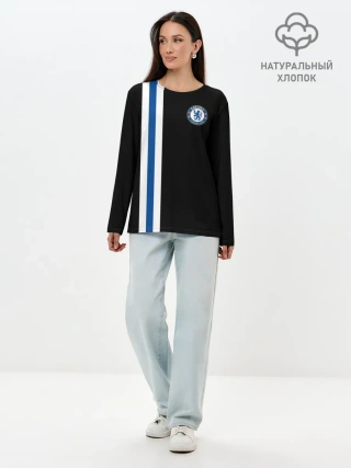 Лонгслив женский. Хлопок / Chelsea / Line Сollection 2