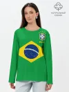 Лонгслив женский. Хлопок / Бразилия, форма
