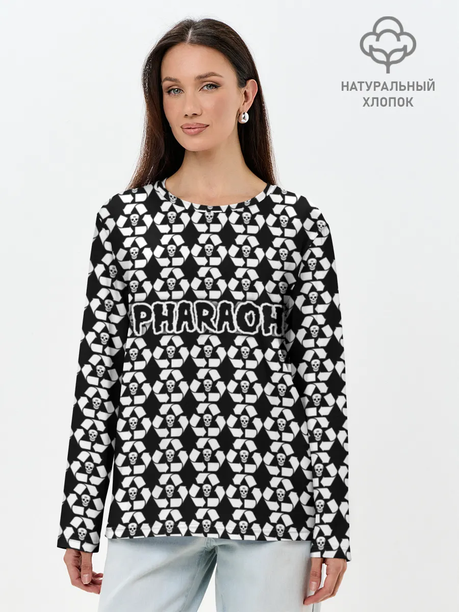 Лонгслив женский. Хлопок / Pharaoh