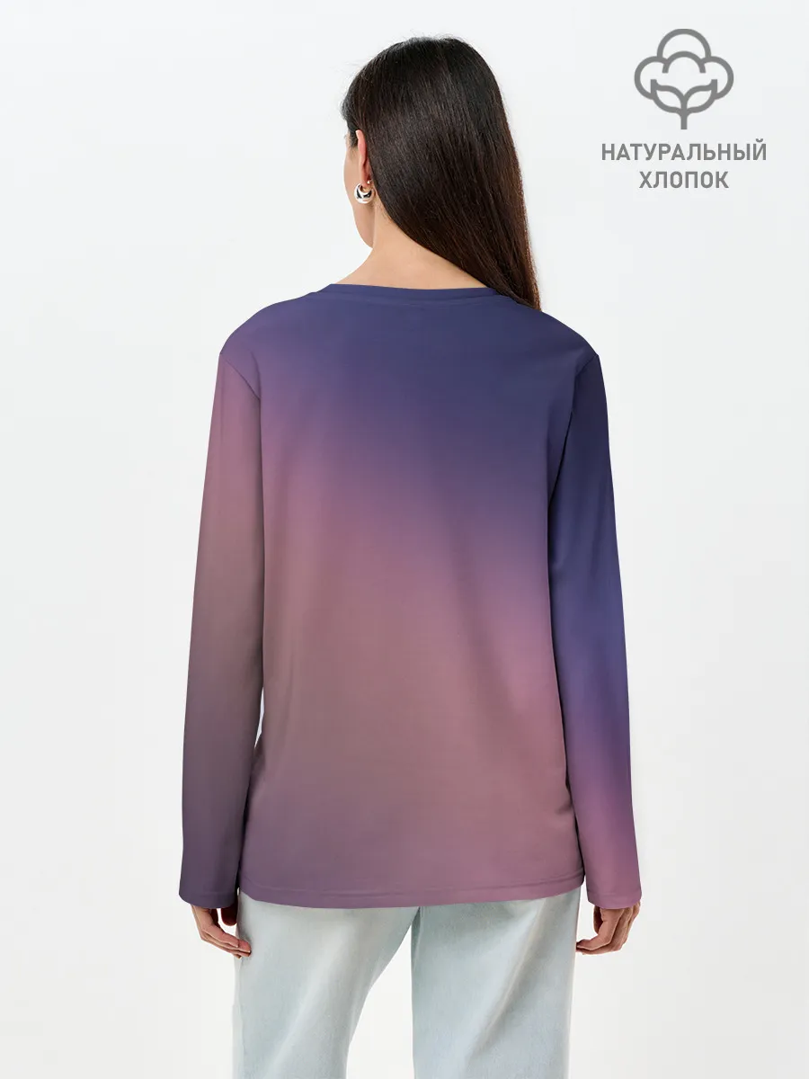 Лонгслив женский. Хлопок / Falling