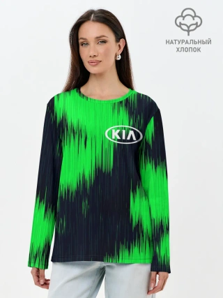 Лонгслив женский. Хлопок / KIA sport collection