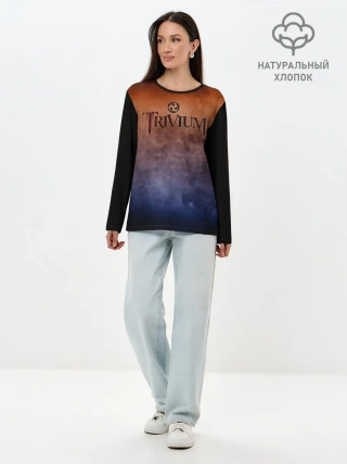 Лонгслив женский. Хлопок / Trivium