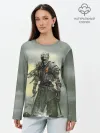 Лонгслив женский. Хлопок / Dark Souls