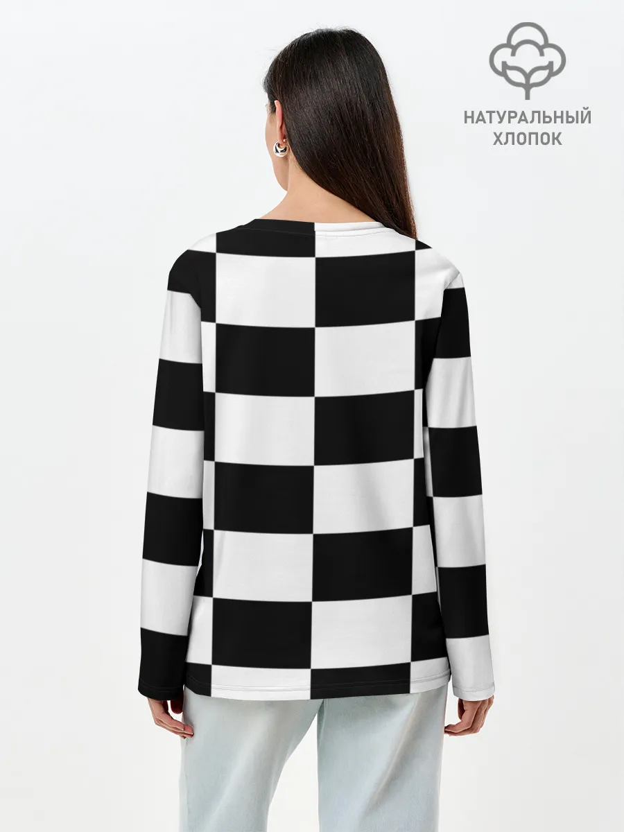 Лонгслив женский. Хлопок / Juventus