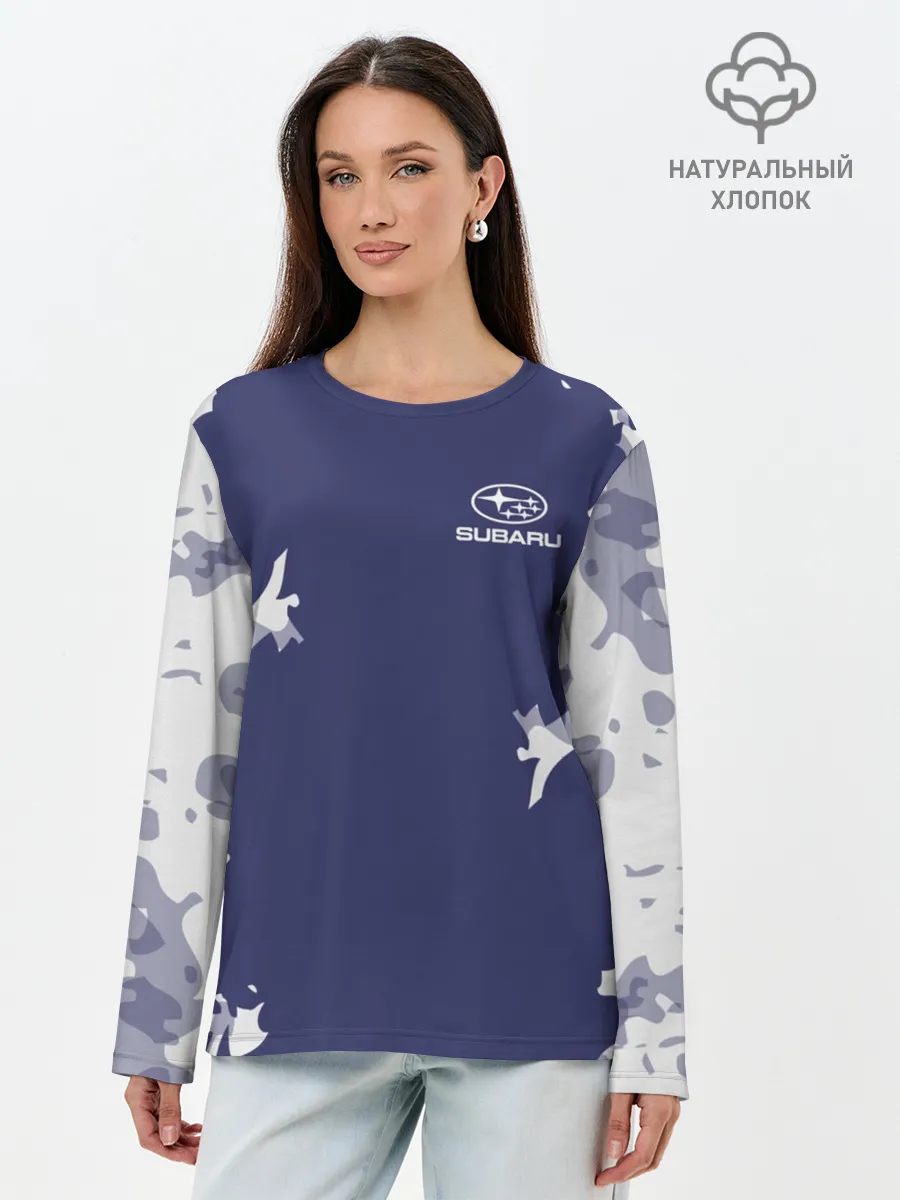 Лонгслив женский. Хлопок / SUBARU SPORT
