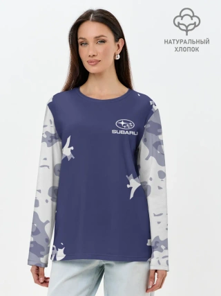 Лонгслив женский. Хлопок / SUBARU SPORT