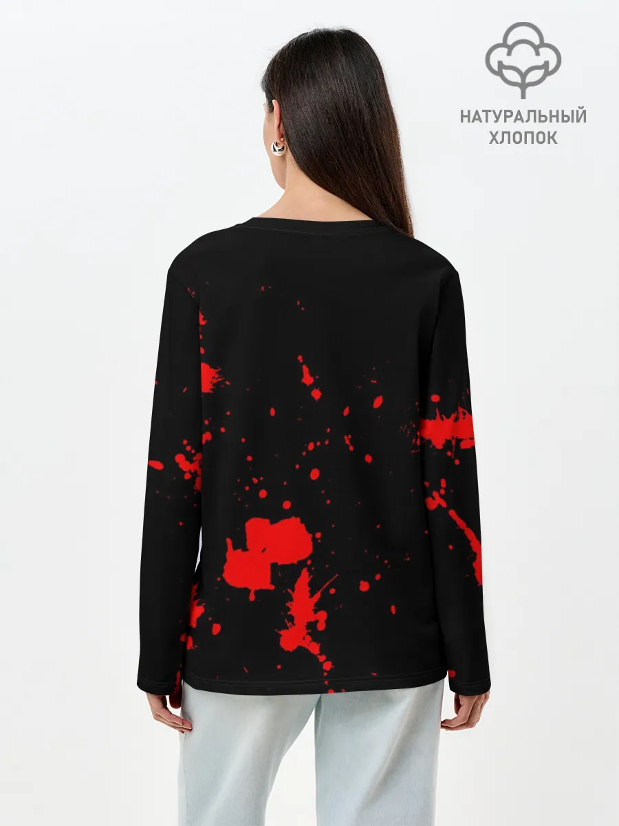 Лонгслив женский. Хлопок / Motrhead