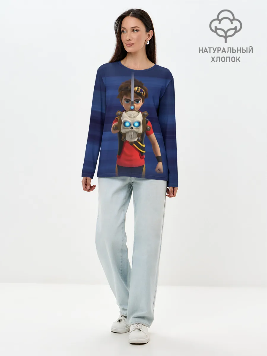 Лонгслив женский. Хлопок / Zak