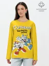 Лонгслив женский. Хлопок / Cuphead