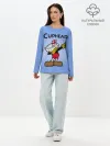 Лонгслив женский. Хлопок / Cuphead