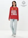 Лонгслив женский. Хлопок / Сделано в 1982